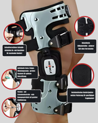 Marchez sans appréhension, même dans les escaliers – Genouillère NEENCA OA pour douleur interne du genou