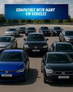 Caméra de Recul VW Flip AHD 1080P Logo 170° Compatible Golf 6 7 8 Passat Polo