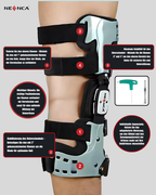 Marchez sans appréhension, même dans les escaliers – Genouillère NEENCA OA pour douleur interne du genou