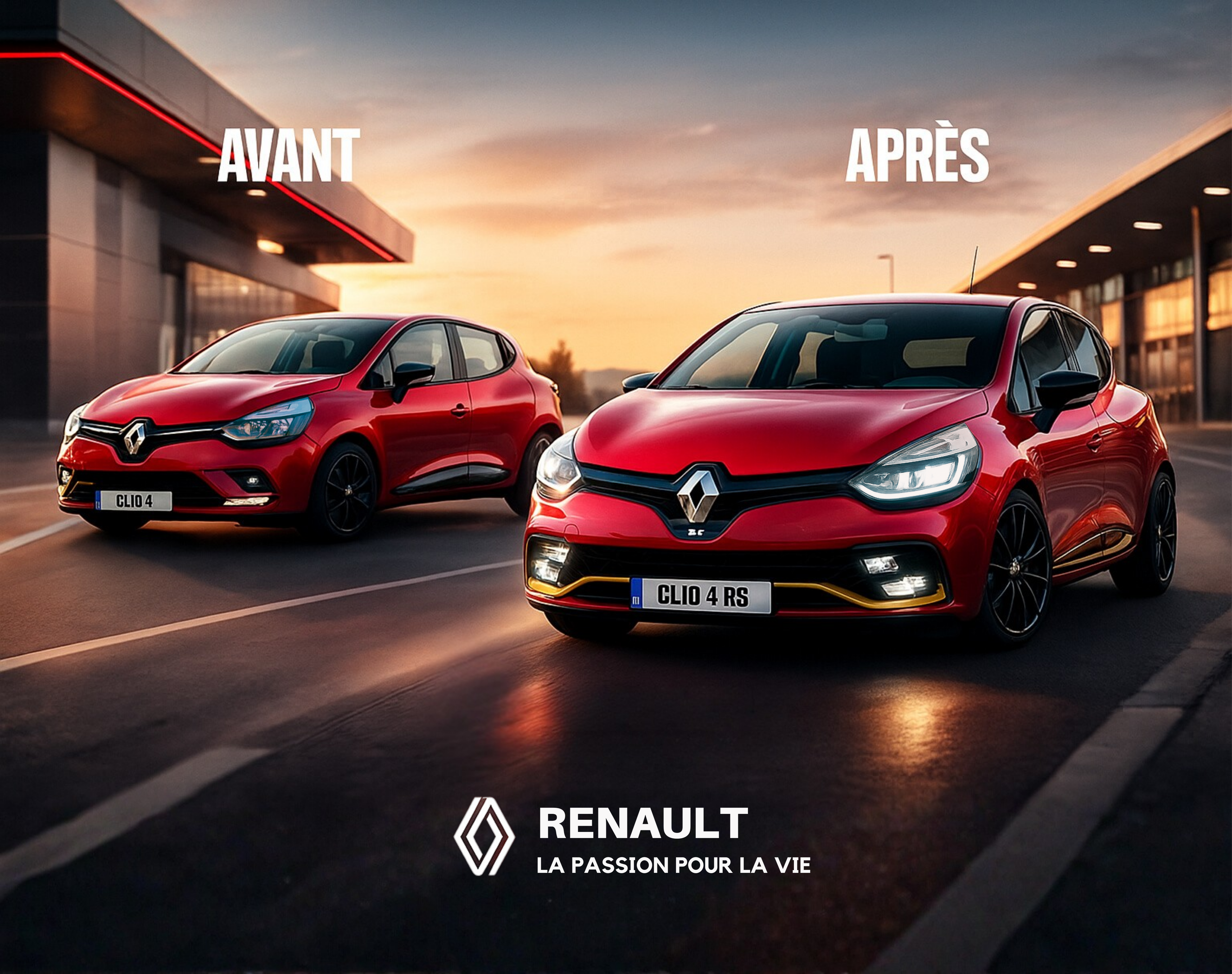 Adaptateur LED Pure Vision Clio 4 / RS – Plug & Play + Réglage Hauteur Phare