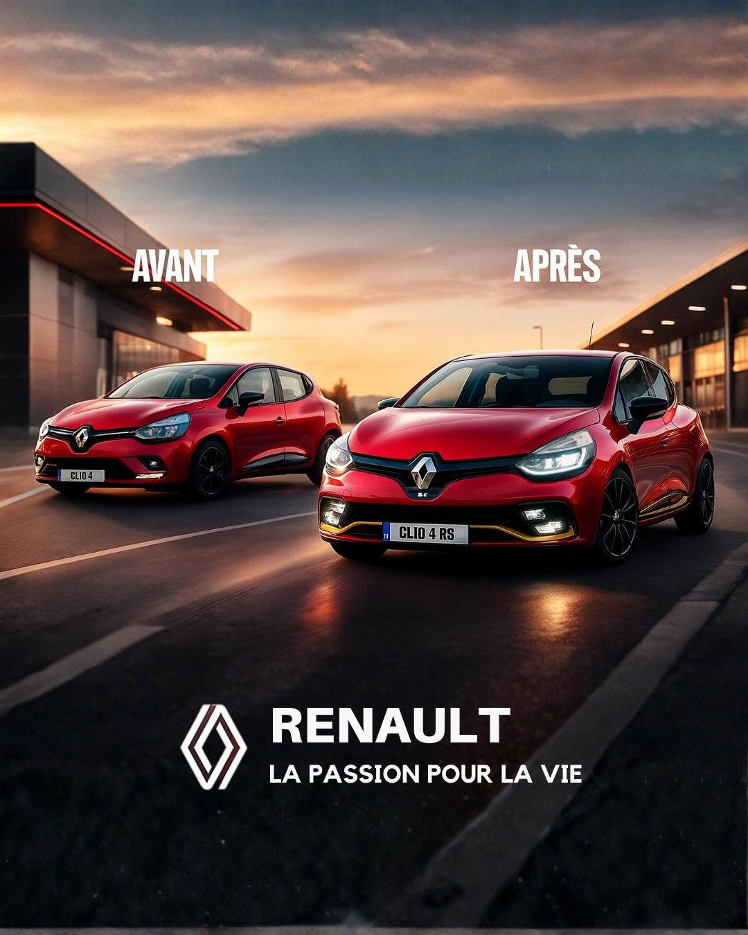 Adaptateur LED Pure Vision Clio 4 / RS – Plug & Play + Réglage Hauteur Phare