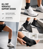 Chevillère NEENCA – Attelle de cheville entorse & maintien | Stabilité sport et quotidien