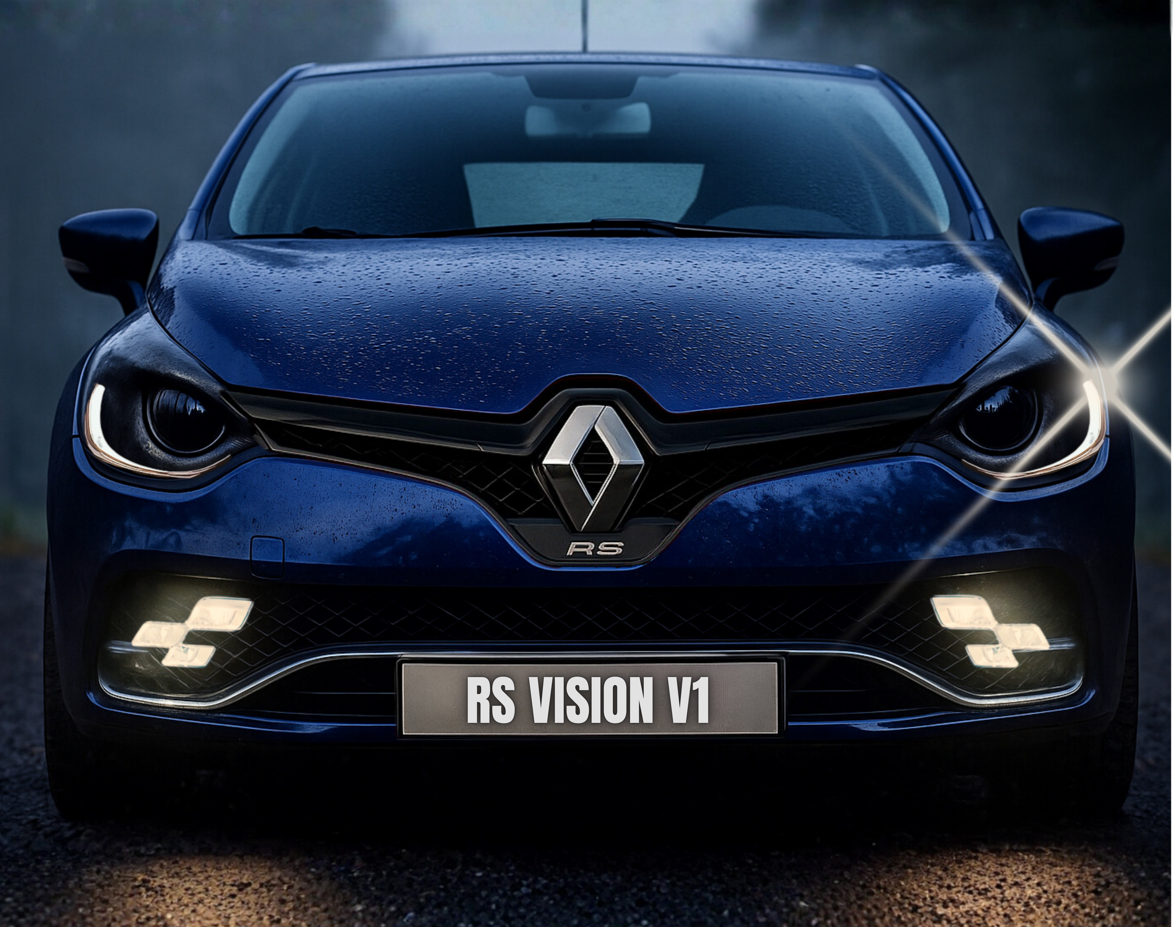Adaptateurs Antibrouillard RS Vision LED Clio 4 – Kit Plug & Play, Look Sportif