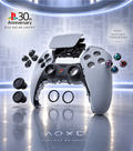 PS5 Controller Shell 30th Anniversary – Full DualSense Mod Kit, Retro Gray PS1 Style | Shells, Buttons & Sticks