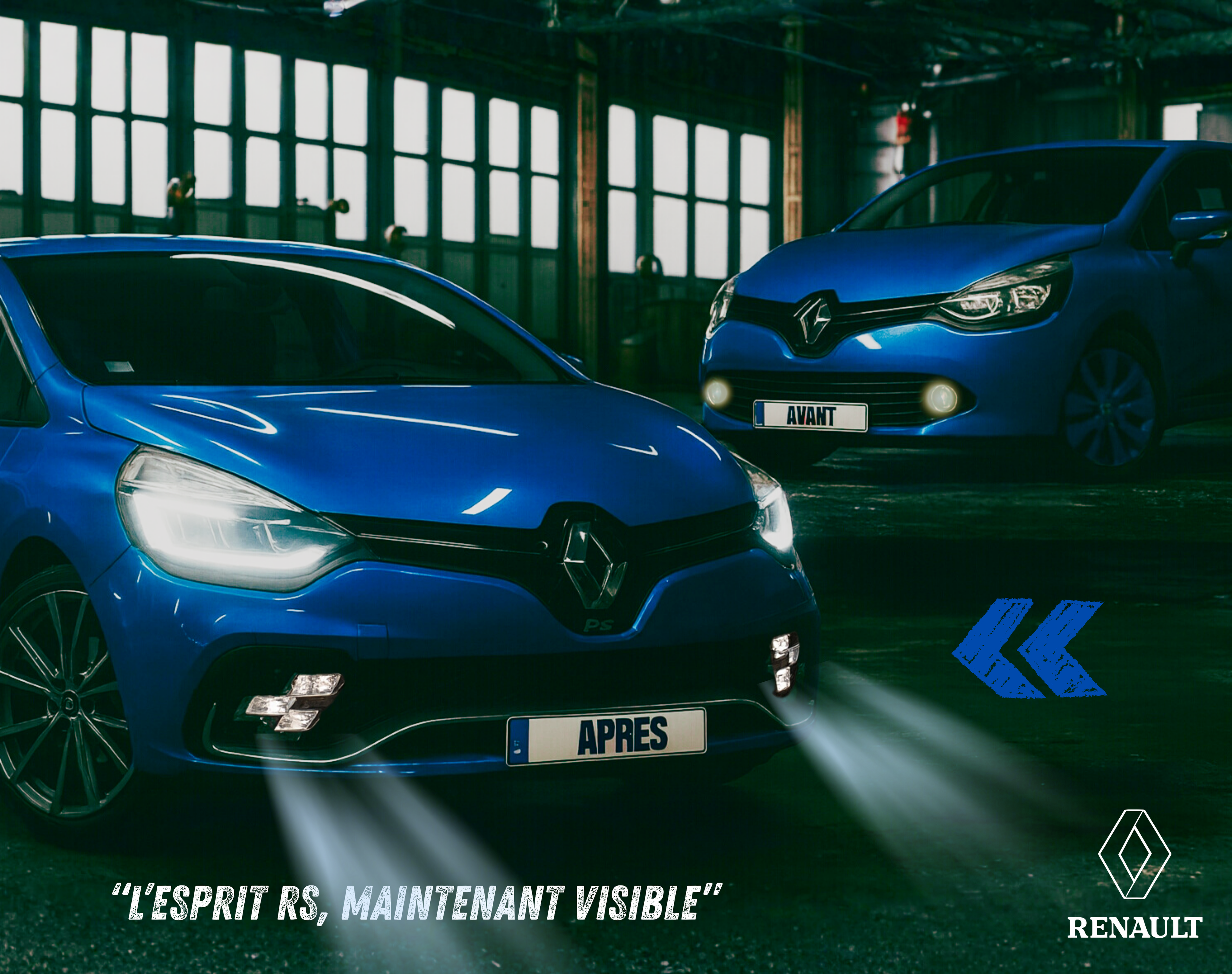 Adaptateurs Antibrouillard RS Vision LED Clio 4 – Kit Plug & Play, Look Sportif