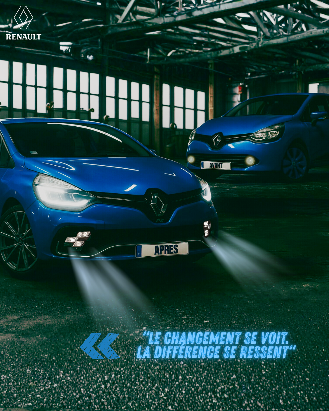 Adaptateurs Antibrouillard RS Vision LED Clio 4 – Kit Plug & Play, Look Sportif