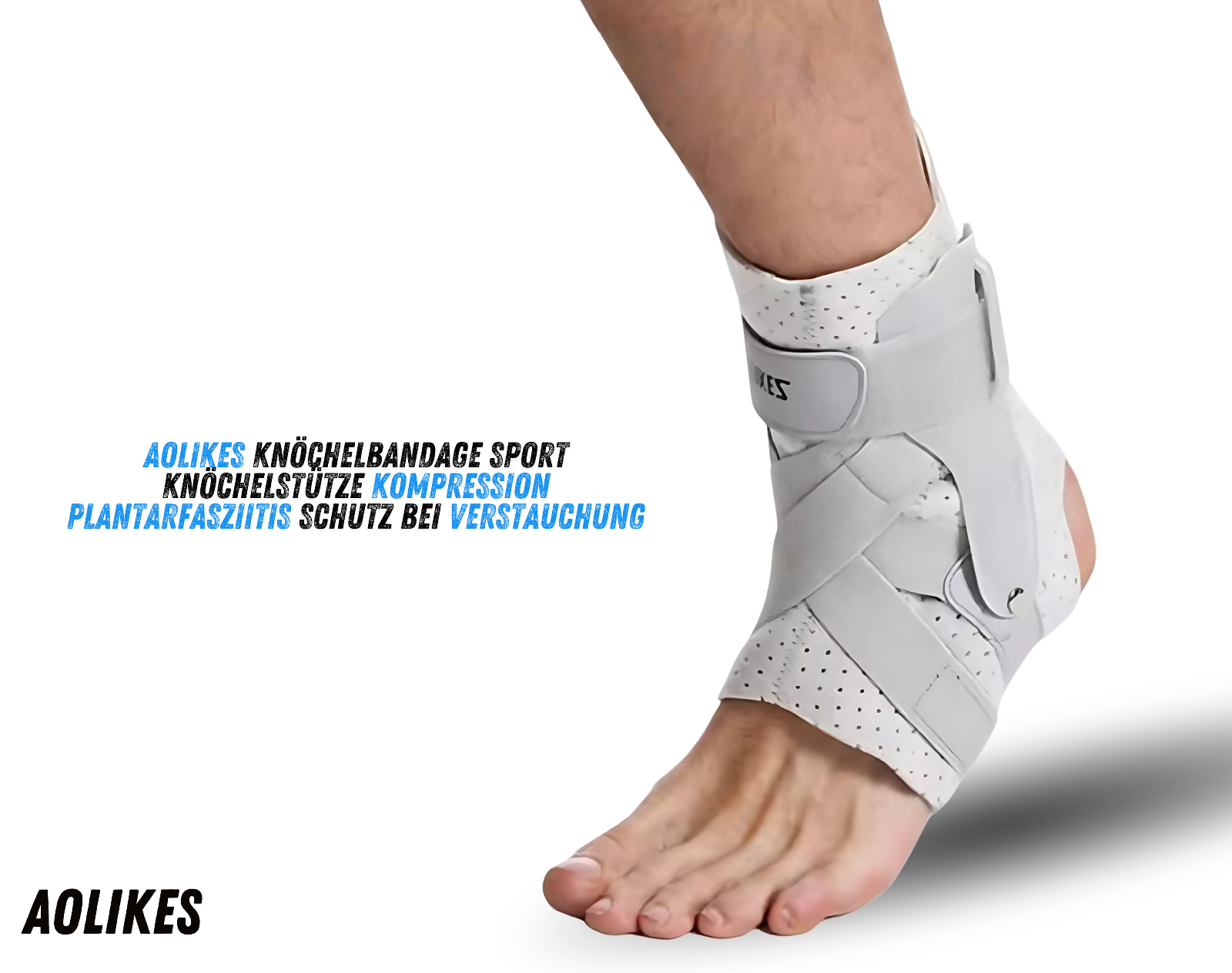 NEENCA Knöchelbandage Stabilisator Schmerzfrei bei Verstauchung & Sport