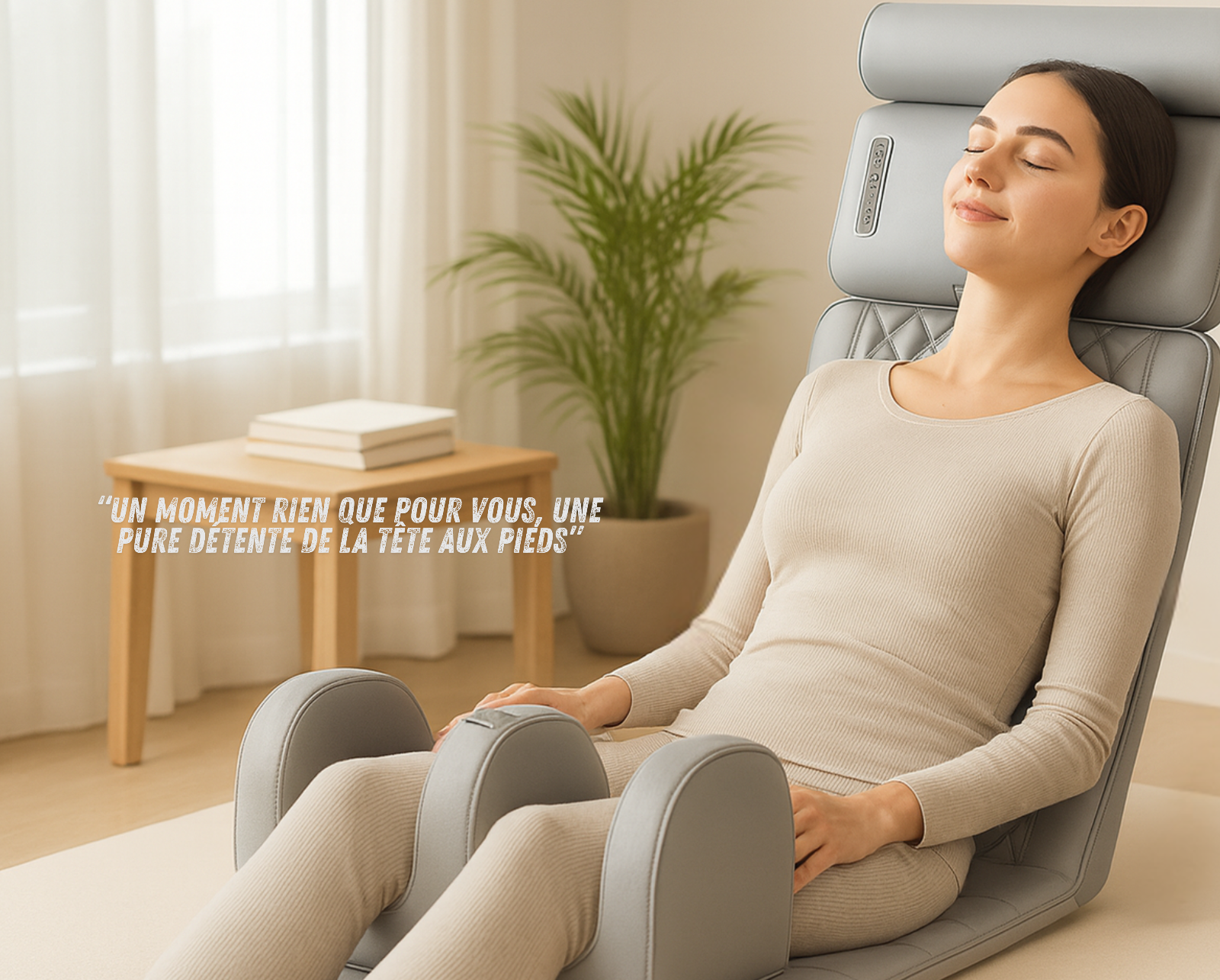 Matelas de Massage Électrique – Chaleur, Vibration & Relaxation Corps Complet