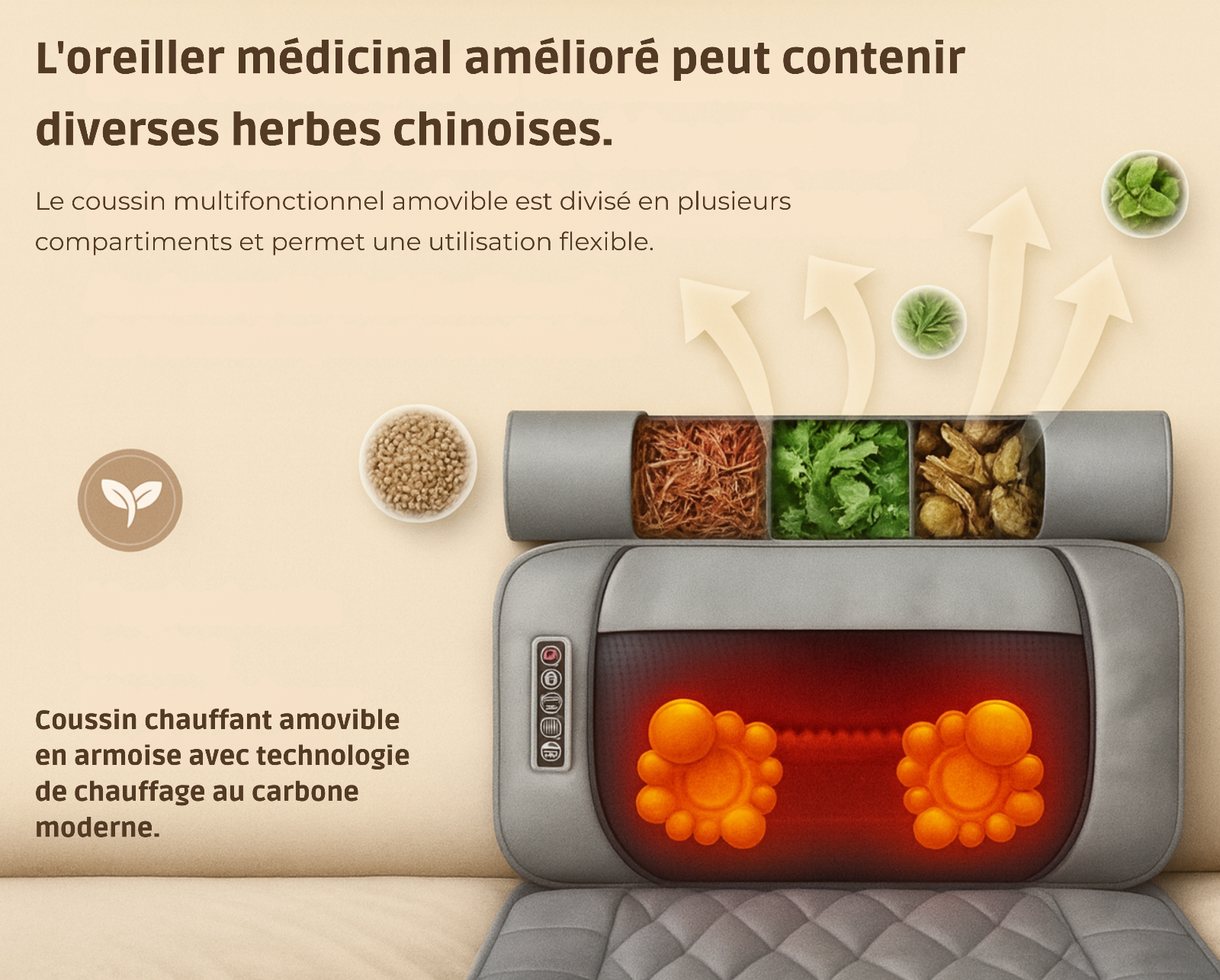 Matelas de Massage Électrique – Chaleur, Vibration & Relaxation Corps Complet