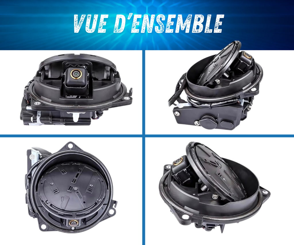 Caméra de Recul VW Flip AHD 1080P Logo 170° Compatible Golf 6 7 8 Passat Polo