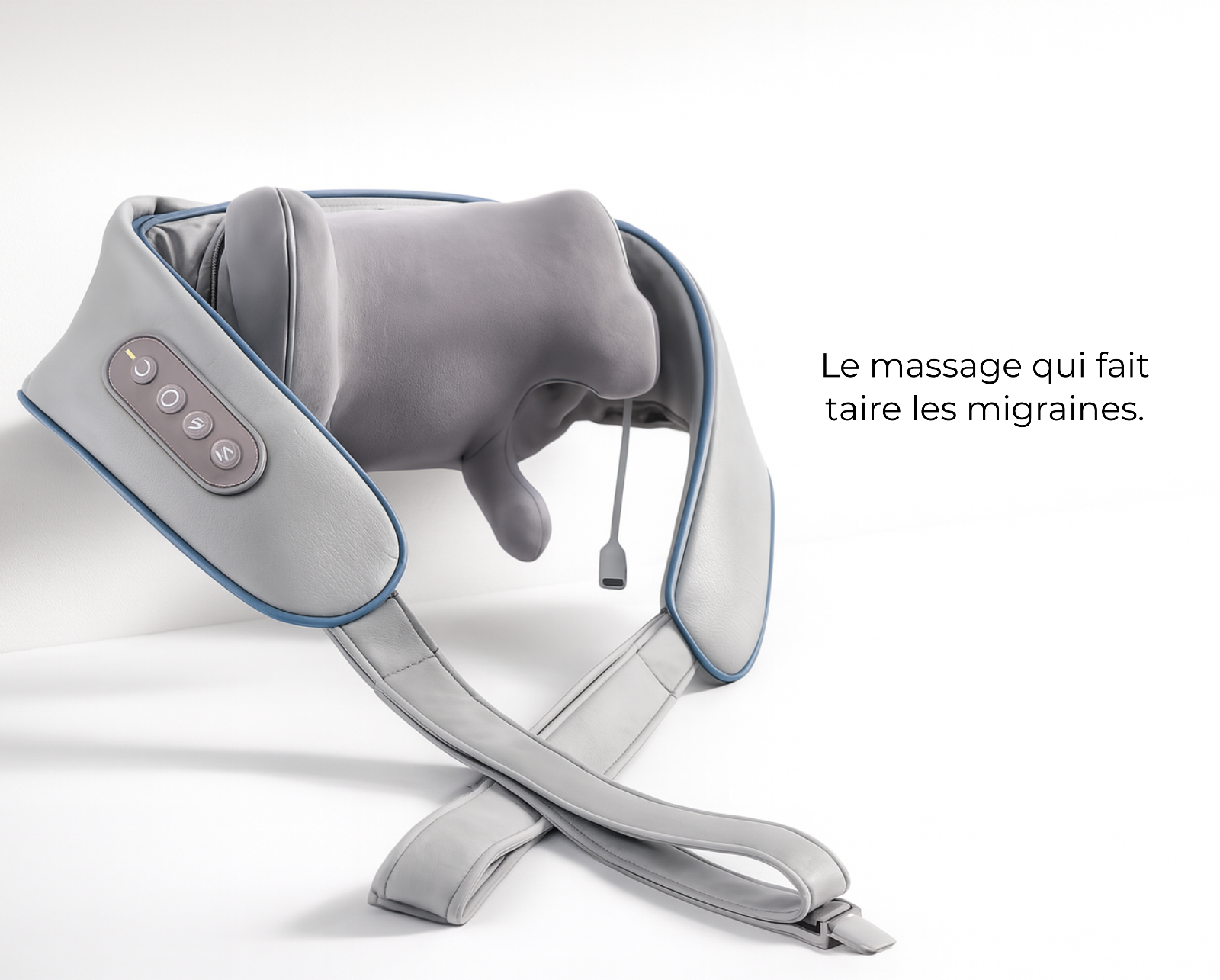 Appareil de Massage Cervical – Shiatsu Chauffant – Anti Migraine & Tensions