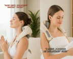 Appareil de Massage Cervical – Shiatsu Chauffant – Anti Migraine & Tensions