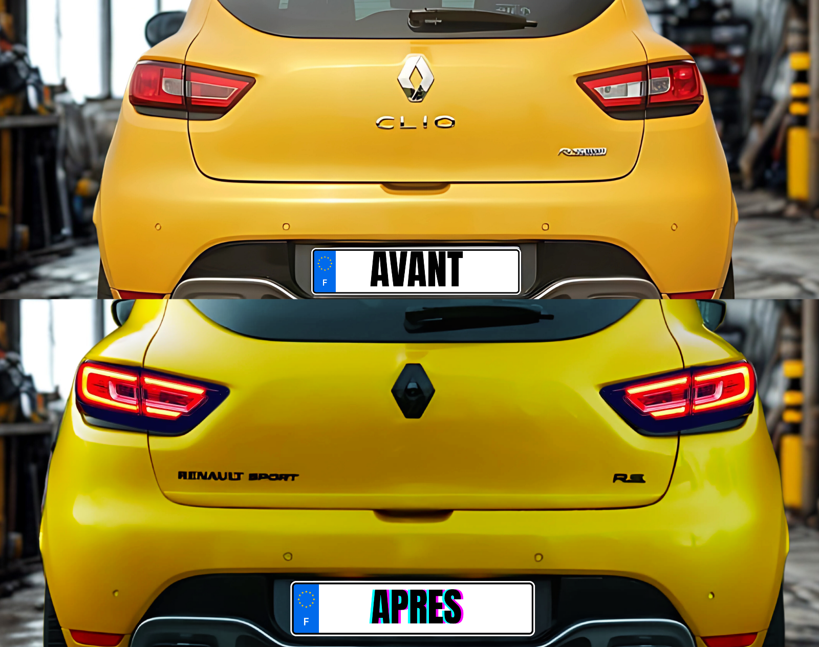Adaptateurs Feux Arrière LED Pure Vision Renault Clio 4 – Plug & Play, Homologué