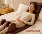 Matelas de Massage Électrique – Chaleur, Vibration & Relaxation Corps Complet