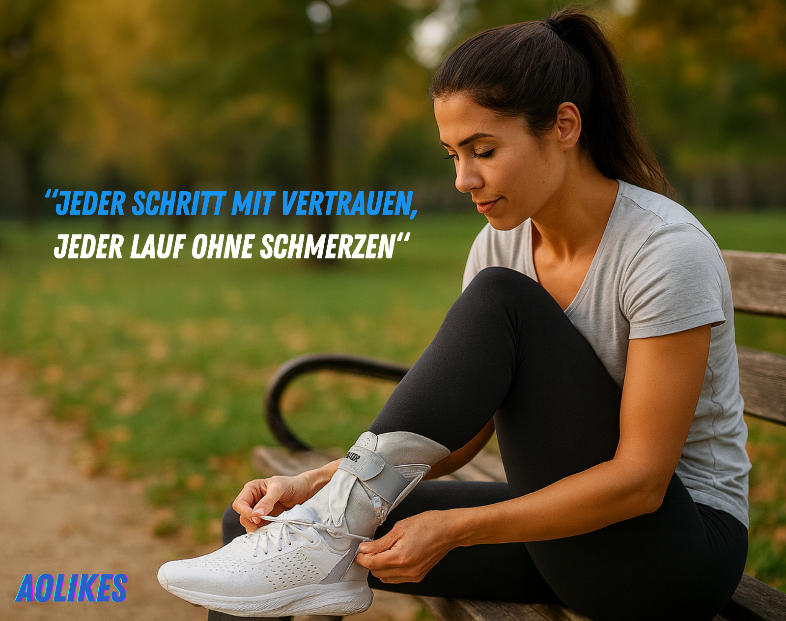 NEENCA Knöchelbandage Stabilisator Schmerzfrei bei Verstauchung & Sport