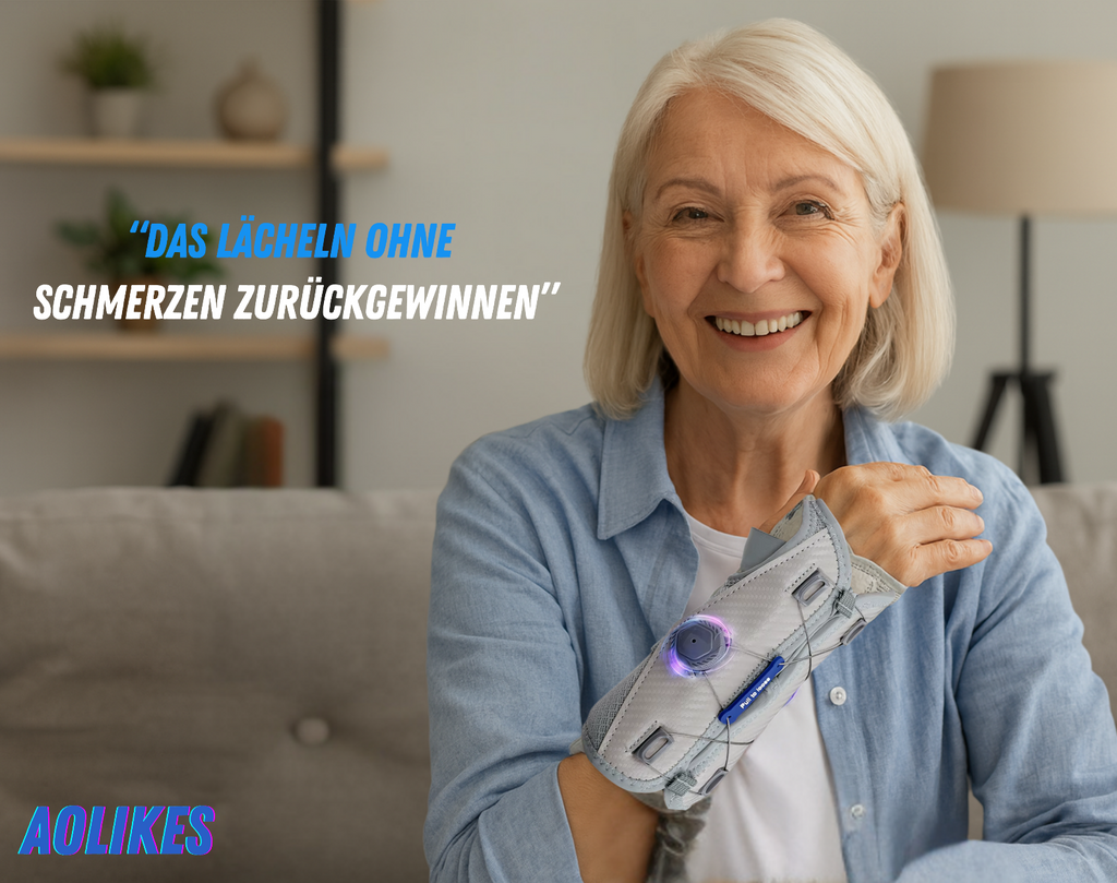 AOLIKES Handgelenkstütze –Orthese mit Kupferschiene bei Karpaltunnel & Arthritis