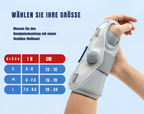 AOLIKES Handgelenkstütze –Orthese mit Kupferschiene bei Karpaltunnel & Arthritis
