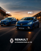 Adaptateurs Antibrouillard RS Vision LED Clio 4 – Kit Plug & Play, Look Sportif