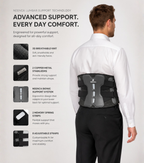 Ceinture lombaire NEENCA – Maintien du dos stable, compression réglable & confort respirant