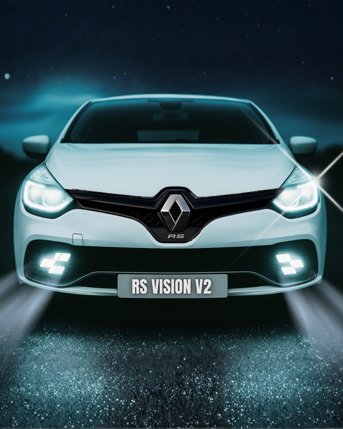 Fendinebbia LED RS Vision Clio 4 Fase 1 – Kit Plug & Play senza Centralina