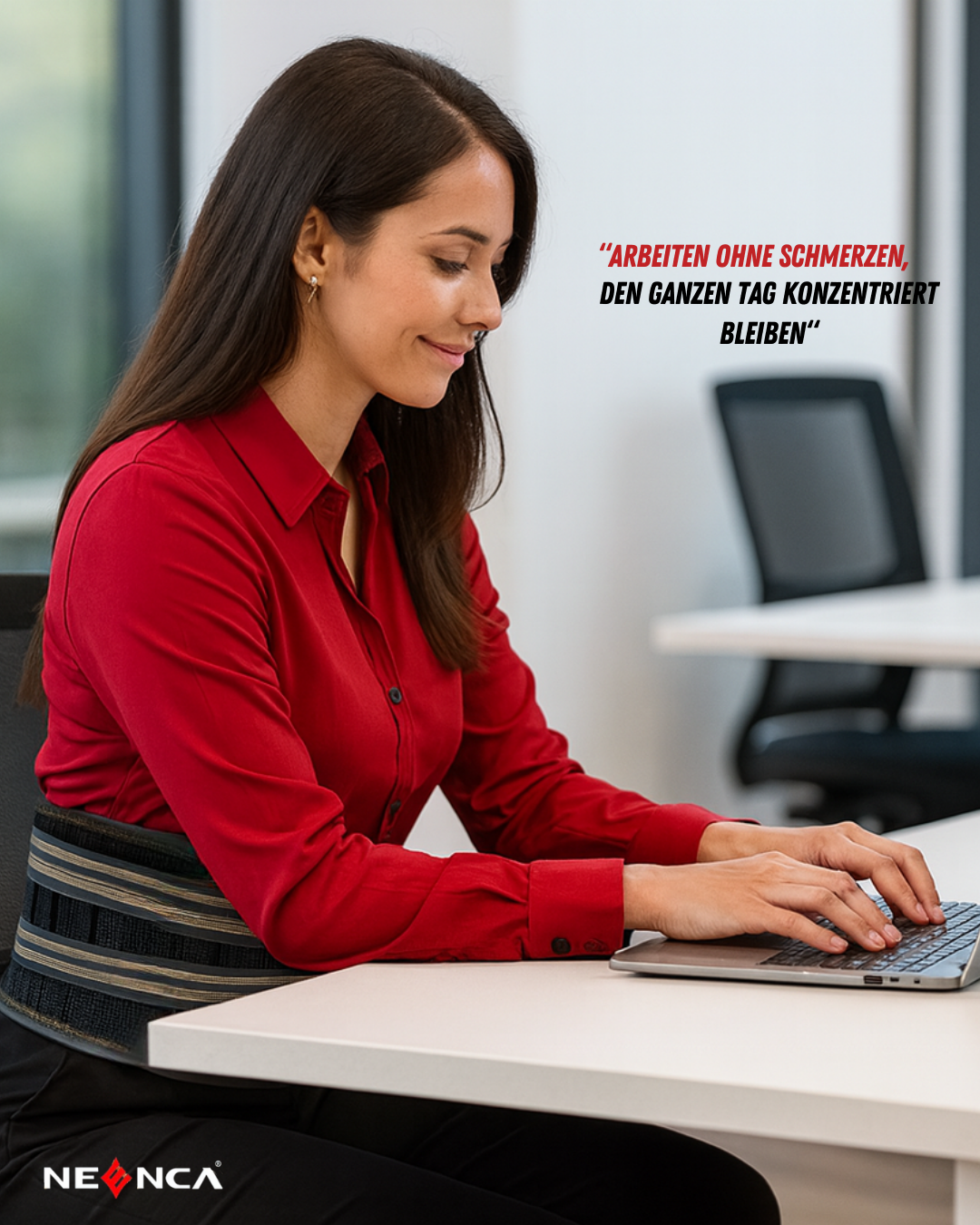 Ceinture lombaire NEENCA – Maintien du dos stable, compression réglable & confort respirant