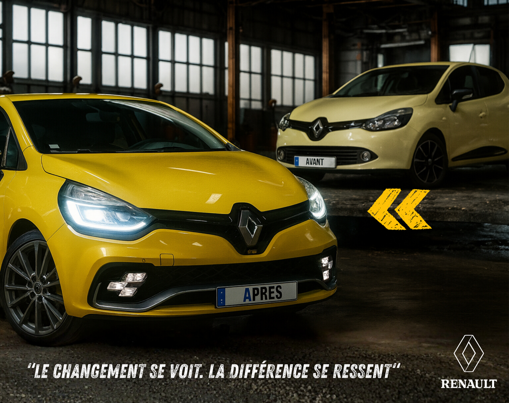 Adaptateur LED Pure Vision Renault Clio 4 IV RS / Estate – Installation facile