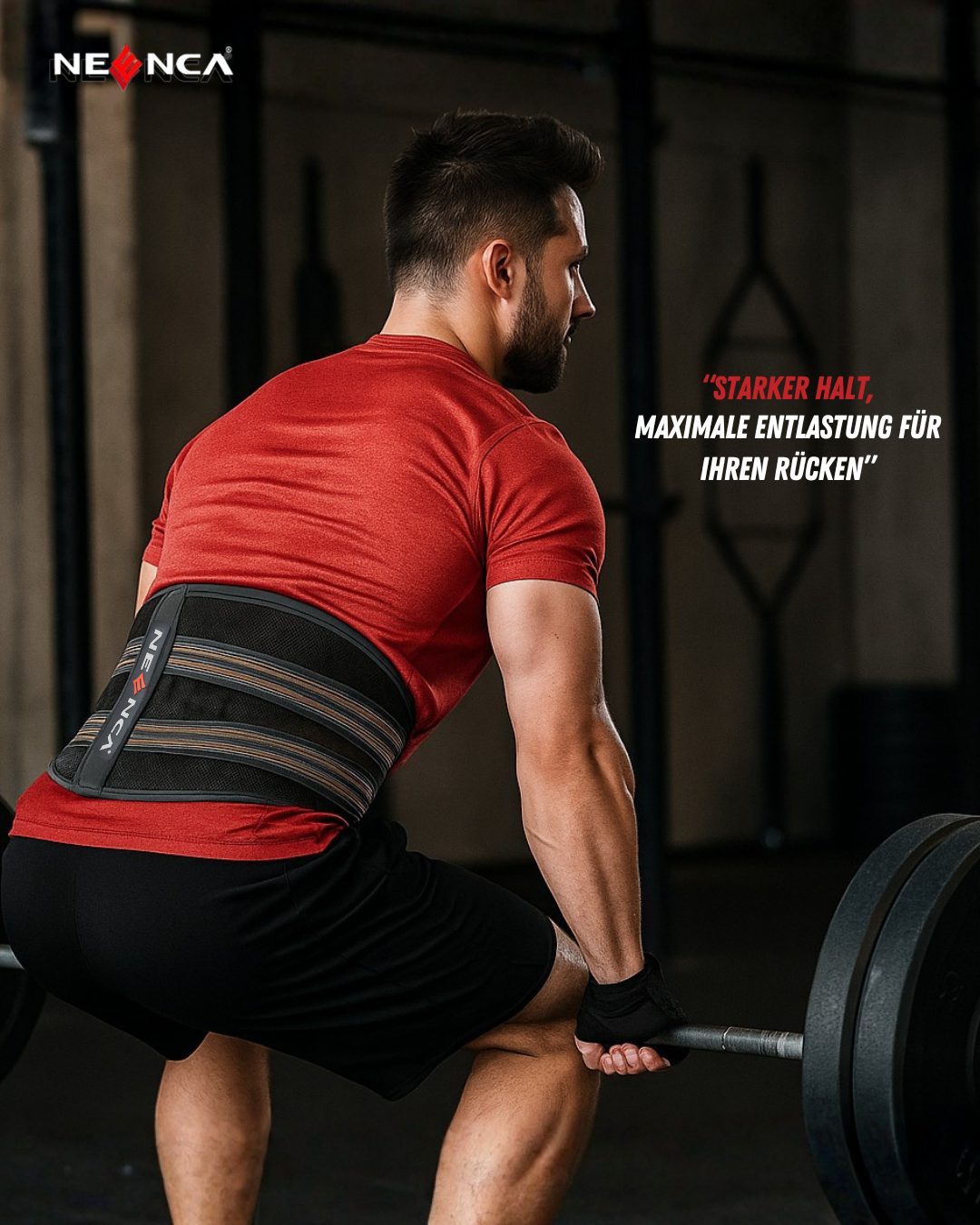 Ceinture lombaire NEENCA – Maintien du dos stable, compression réglable & confort respirant