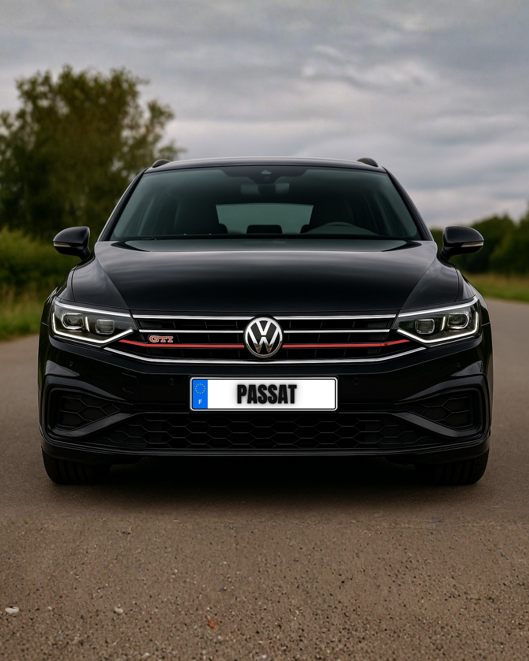 Caméra de Recul VW Flip AHD 1080P Logo 170° Compatible Golf 6 7 8 Passat Polo