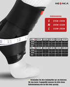 Support de cheville NEENCA – Maintien ajustable, stabilité renforcée & confort respirant pour sport et quotidien