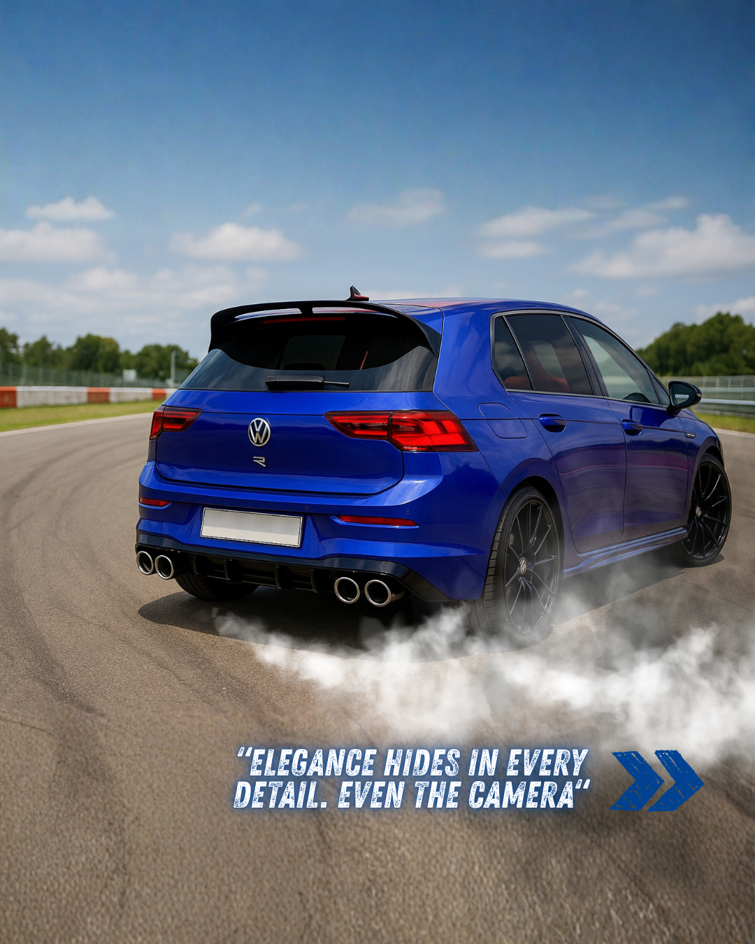 Caméra de Recul VW Flip AHD 1080P Logo 170° Compatible Golf 6 7 8 Passat Polo