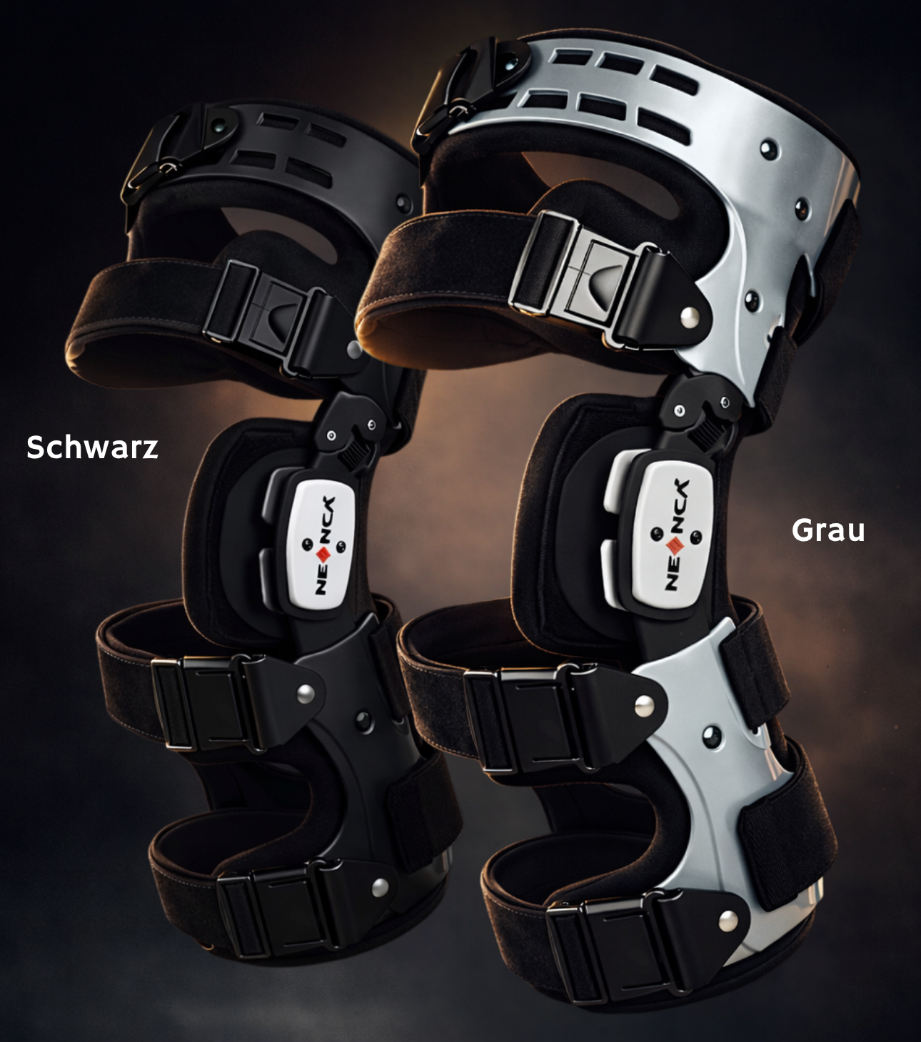 Genouillère NEENCA Arthrose – Orthèse de Décharge Unilatérale Gauche/Droite, Taille Unique