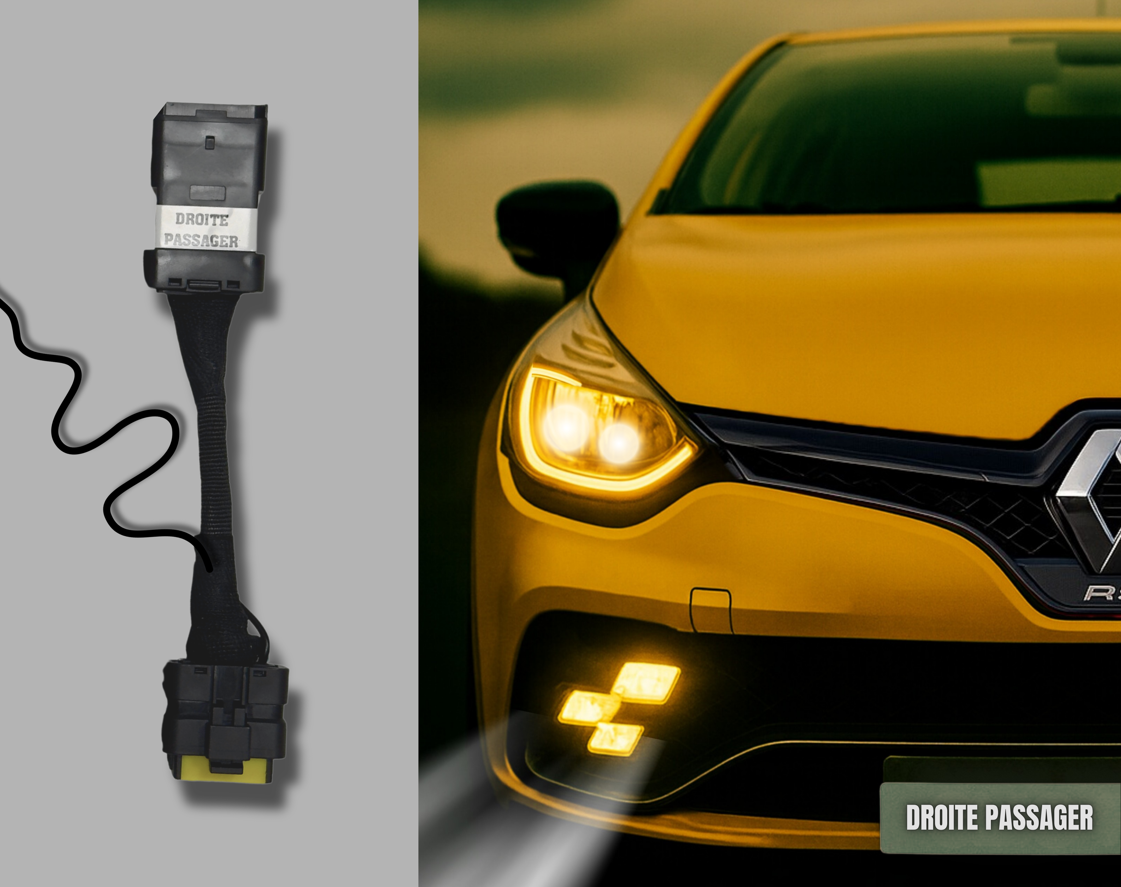 Adaptateur LED Pure Vision Renault Clio 4 IV RS / Estate – Installation facile