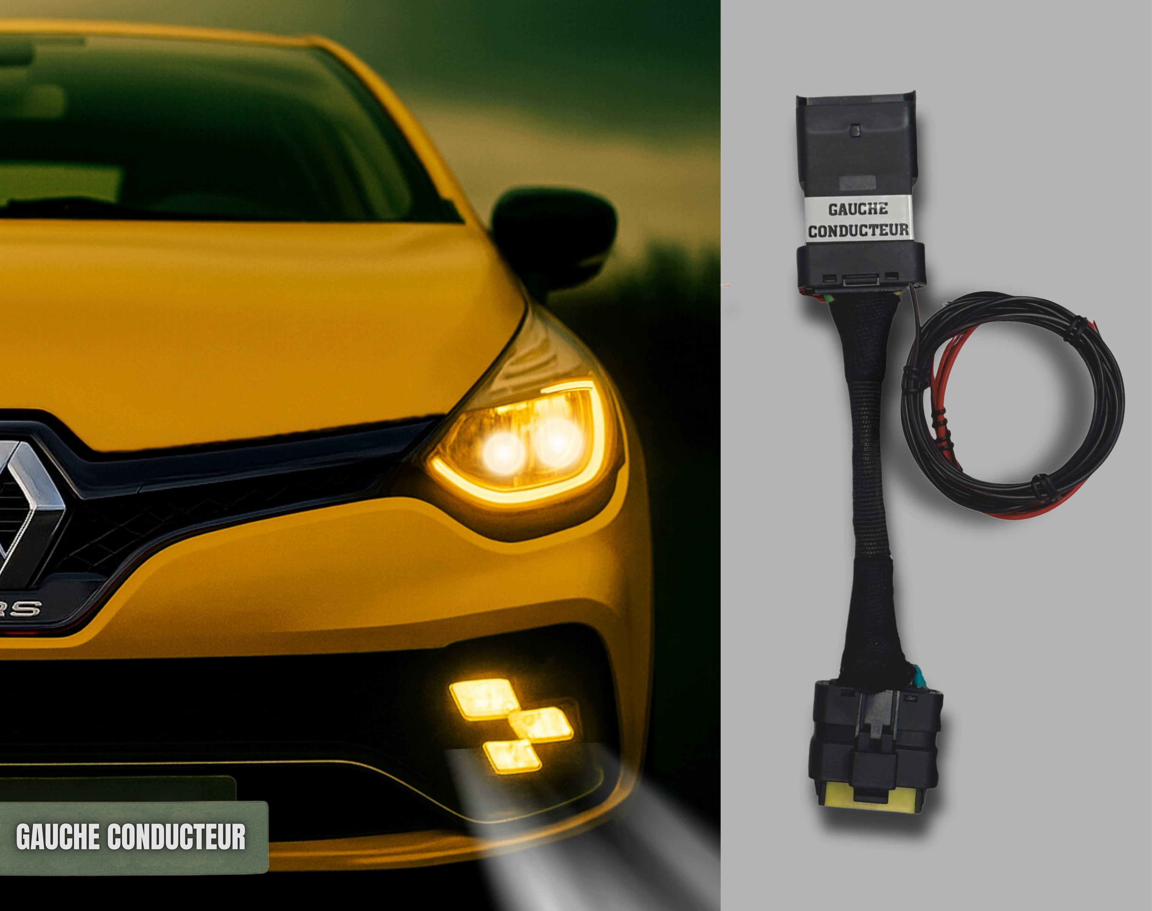 Adaptateur LED Pure Vision Renault Clio 4 IV RS / Estate – Installation facile
