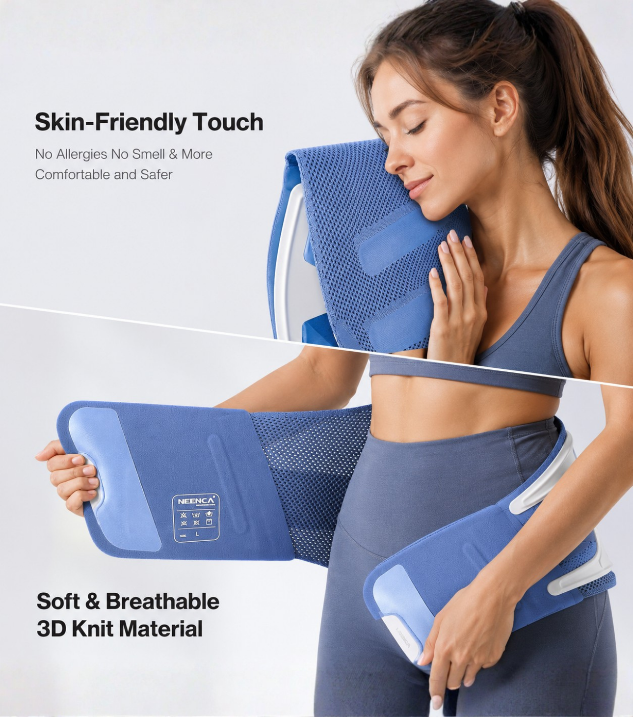 Ceinture lombaire NEENCA – Maintien du dos stable, compression réglable & confort respirant (Copie)