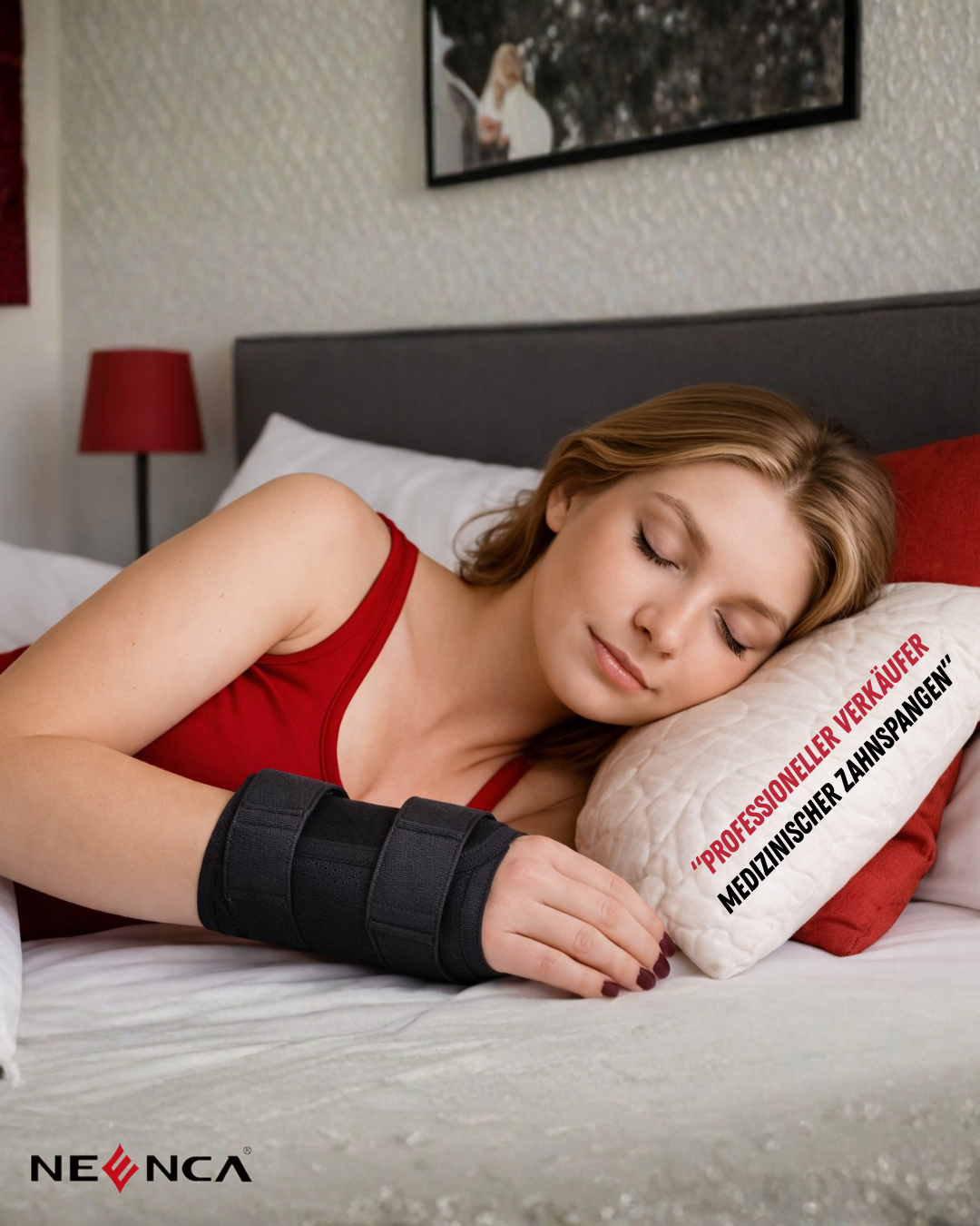 Attelle de poignet NEENCA – Orthèse avec attelle rigide pour canal carpien et arthrite