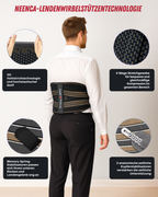 Ceinture lombaire NEENCA – Maintien du dos stable, compression réglable & confort respirant