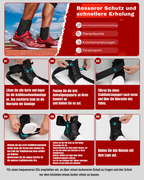 Support de cheville NEENCA – Maintien ajustable, stabilité renforcée & confort respirant pour sport et quotidien