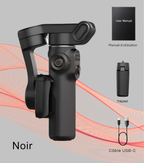 Stabilisateur Smartphone 3 Axes avec Perche Télescopique – Gimbal Vidéo Vlog TikTok