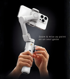 Stabilisateur Smartphone 3 Axes avec Perche Télescopique – Gimbal Vidéo Vlog TikTok