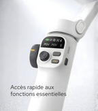 Stabilisateur Smartphone 3 Axes avec Perche Télescopique – Gimbal Vidéo Vlog TikTok