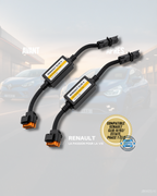 Adaptateurs Antibrouillard RS Vision LED Clio 4 – Kit Plug & Play, Look Sportif